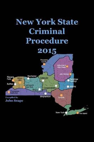 Cover image for New York State Criminal Procedure 2015