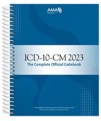 Cover image for ICD-10-CM 2023: The Complete Official Codebook