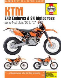 Cover image for KTM EXC Enduros & SX Motocross sohc 4-strokes (00 - 07)