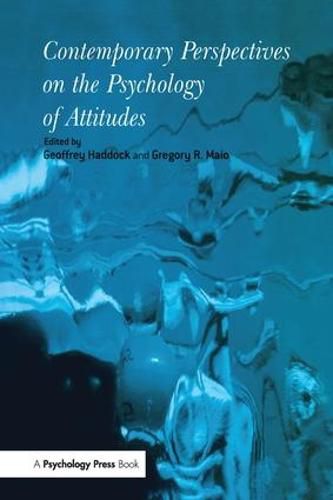 Cover image for Contemporary Perspectives on the Psychology of Attitudes
