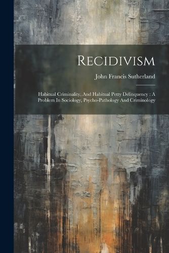 Cover image for Recidivism