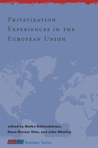 Cover image for Privatization Experiences in the European Union