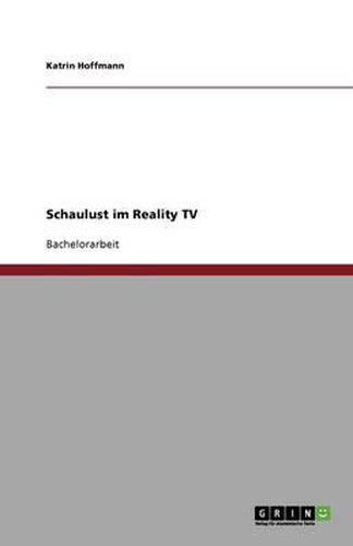 Cover image for Schaulust im Reality TV