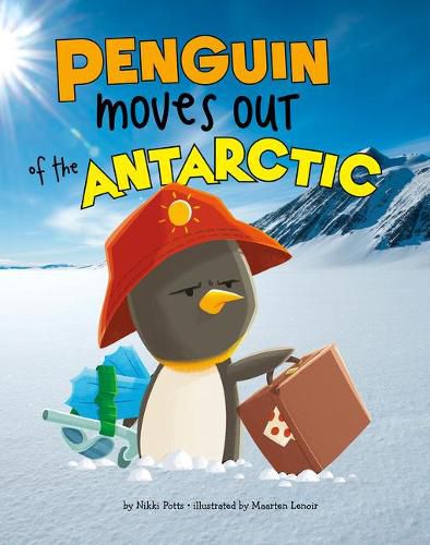 Cover image for Penguin Moves out of the Antarctic (Habitat Hunter)