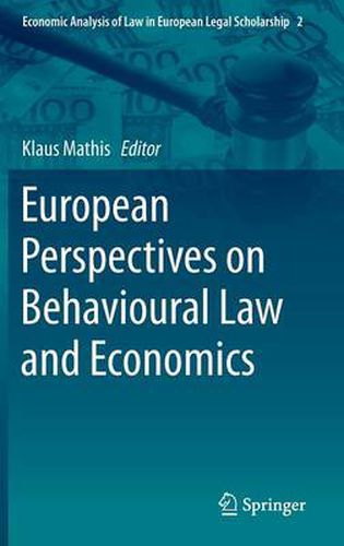 Cover image for European Perspectives on Behavioural Law and Economics