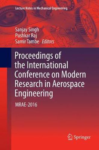 Cover image for Proceedings of the International Conference on Modern Research in Aerospace Engineering: MRAE-2016