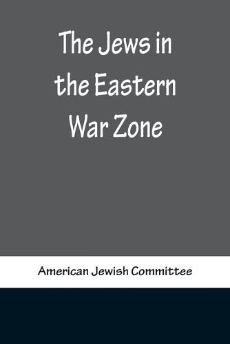 Cover image for The Jews in the Eastern War Zone