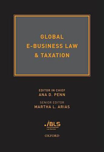 Cover image for Global E-Business Law & Taxation