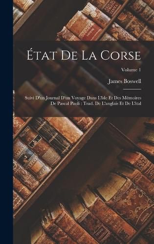 Cover image for Etat De La Corse