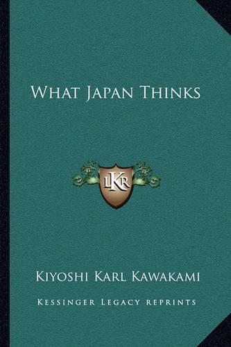 Cover image for What Japan Thinks