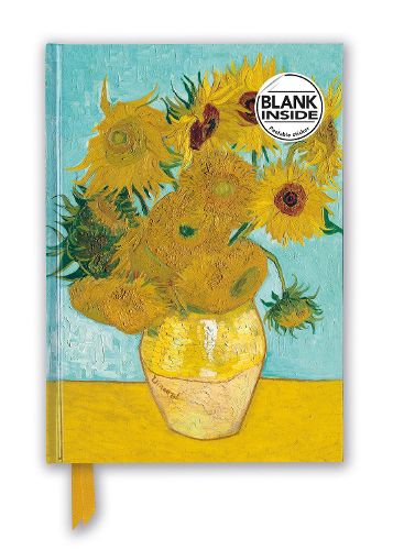 Cover image for Foiled Blank Journal #10: Vincent Van Gogh, Sunflowers