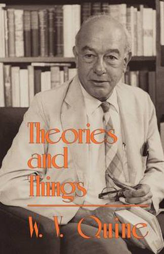 Cover image for Theories and Things