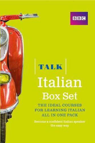 Cover image for Talk Italian Box Set (Book/CD Pack): The ideal course for learning Italian - all in one pack