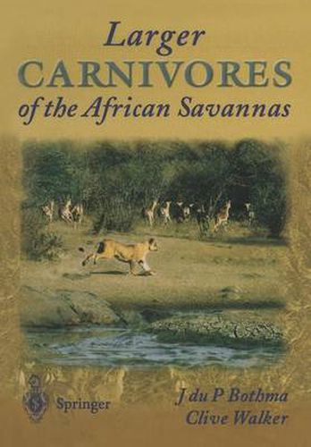 Cover image for Larger Carnivores of the African Savannas