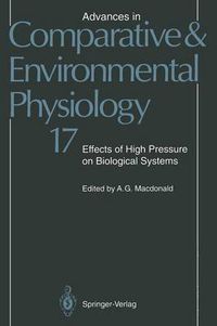 Cover image for Effects of High Pressure on Biological Systems