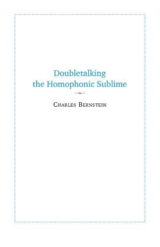 Doubletalking the Homophonic Sublime: Comedy, Appropriation, and the Sounds of One Hand Clapping