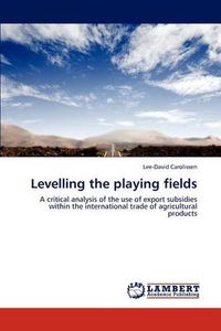 Cover image for Levelling the playing fields