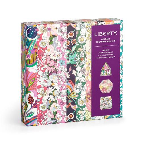 Cover image for Liberty Origami Treasure Box Kit