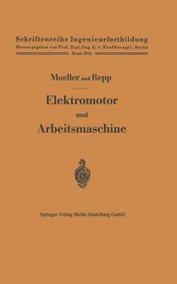 Cover image for Elektromotor Und Arbeitsmaschine