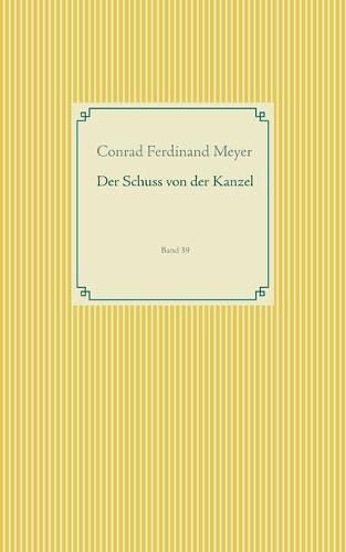 Cover image for Der Schuss von der Kanzel: Band 39