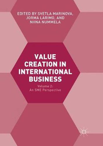 Cover image for Value Creation in International Business: Volume 2: An SME Perspective