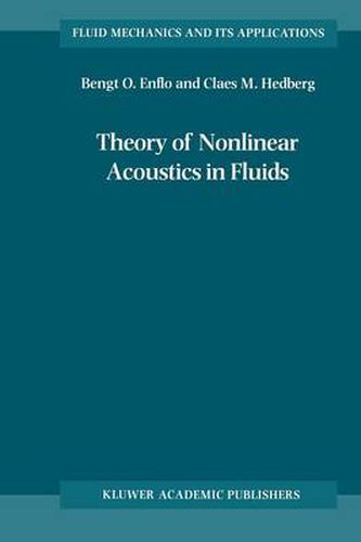 Cover image for Theory of Nonlinear Acoustics in Fluids