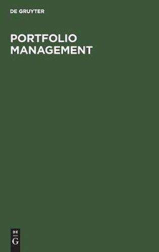 Cover image for Portfolio Management