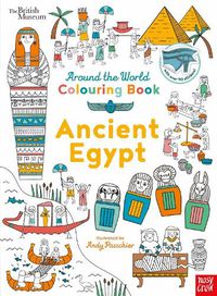 Cover image for British Museum: Around the World Colouring: Ancient Egypt