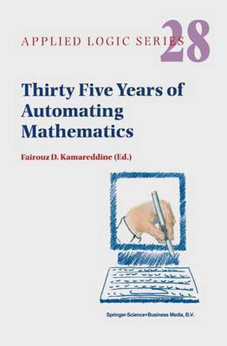 Cover image for Thirty Five Years of Automating Mathematics