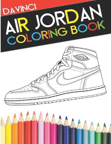 Cover image for Air Jordan Coloring Book: Sneaker Adult Coloring Book