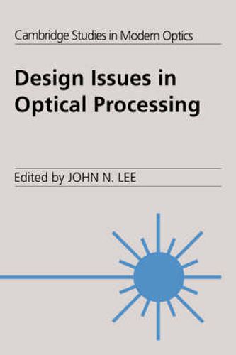 Cover image for Design Issues in Optical Processing