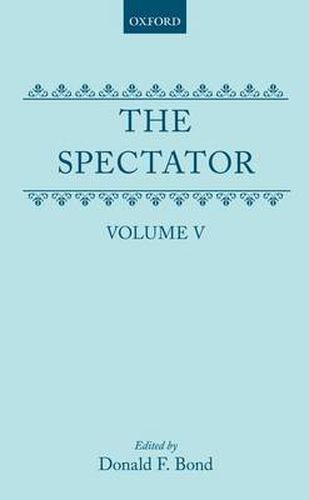 Cover image for The Spectator: Volume Five