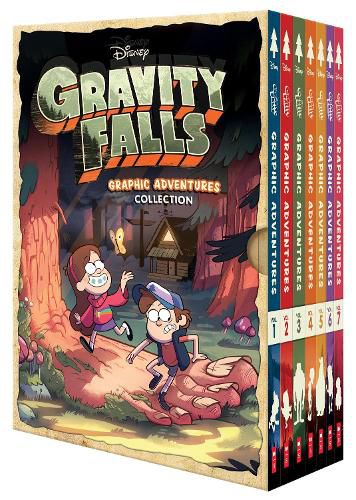 Cover image for Gravity Falls: Graphic Adventures 7-Book Collection (Disney)