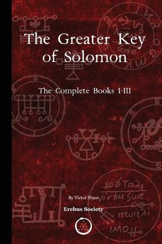 Cover image for The Greater Key of Solomon: The Complete Books I-III