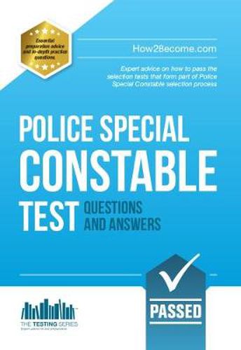 Cover image for Police Special Constable Tests