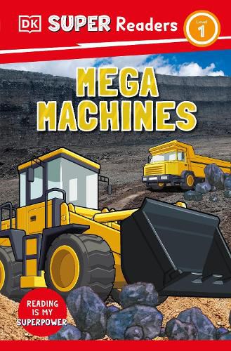 Cover image for DK Super Readers Level 1 Mega Machines