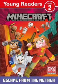 Cover image for Minecraft Young Readers: Escape from the Nether!