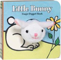 Cover image for Little Bunny Finger Puppet Book