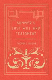 Cover image for Summer's Last Will and Testament