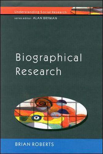 Cover image for BIOGRAPHICAL RESEARCH