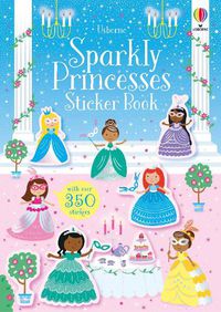 Cover image for Sparkly Princesses Sticker Book