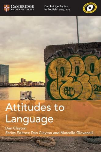 Cover image for Attitudes to Language