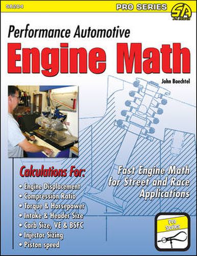 Cover image for Performance Automotive Engine Math: Fast Engine Math for Street and Race Applications