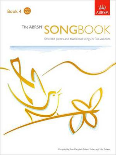 Cover image for The Abrsm Songbook, Book 4: Selected Pieces and Traditional Songs in Five Volumes