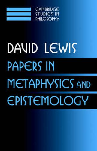 Cover image for Papers in Metaphysics and Epistemology: Volume 2