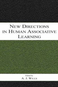 Cover image for New Directions in Human Associative Learning