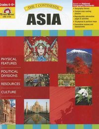 Cover image for 7 Continents: Asia, Grade 4 - 6 Teacher Resource