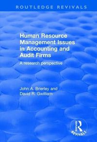 Cover image for Human Resource Management Issues in Accounting and Audit Firms: A research perspective