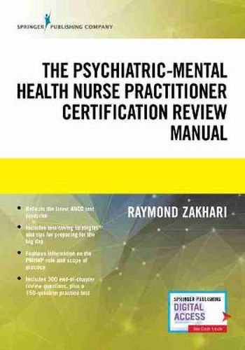 Cover image for The Psychiatric-Mental Health Nurse Practitioner Certification Review Manual