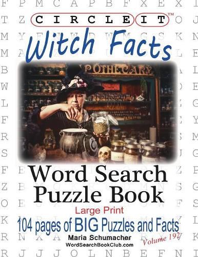 Circle It, Witch Facts, Word Search, Puzzle Book